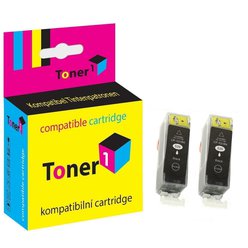 Cartridge Canon 2x PGI-520BK - PGI520BK kompatibilní černá Ink Power