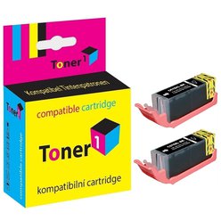 Cartridge Canon 2x PGI-570XLBK - PGI570XLBK kompatibilní černá Toner1