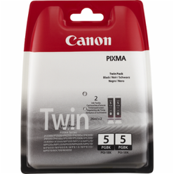 Cartridge Canon double pack PGI-5Bk originální černá