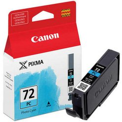 Cartridge Canon PGI-72PC - PGI72PC originální foto azurová