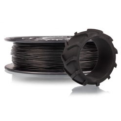 Filament PM 3D tisková struna TPE32 RubberJet Flex černá 1,75 mm 0,5 Kg