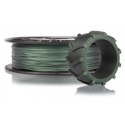 Filament PM 3D tisková struna TPE88 RubberJet Flex metalická zelená 1,75 mm 0,5 Kg