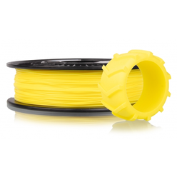 Filament PM 3D tisková struna TPE88 RubberJet Flex sírová žlutá 1,75 mm 0,5 Kg