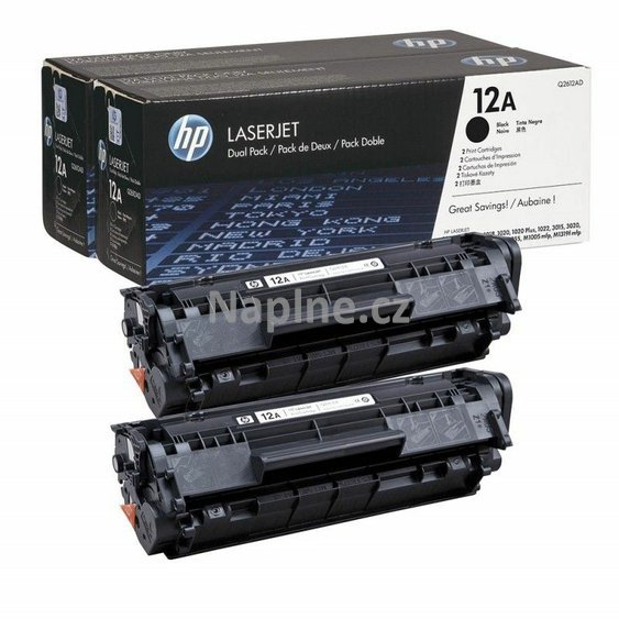 HP double pack originálního toneru Q2612A.
_1