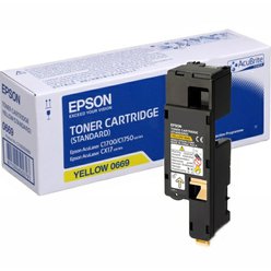Toner Epson S050669 - C13S050669 originální žlutý