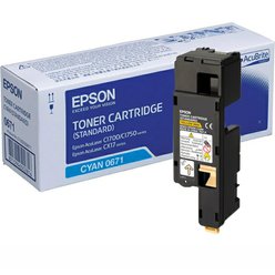 Toner Epson S050671 - C13S050671 originální azurový