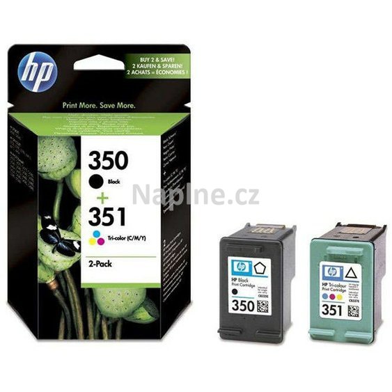 Originální cartridge HP 350+351 - black + color._1