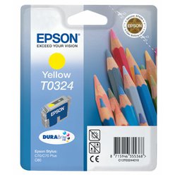 Cartridge Epson T032440 - C13T032440 originální žlutá