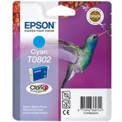 Cartridge Epson T080240 - C13T080240 originální azurová