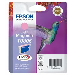 Cartridge Epson T080640 - C13T080640 originální světle purpurová