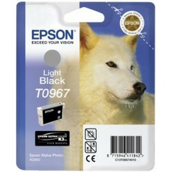 Cartridge Epson T096740 - C13T09674010 originální světle černá