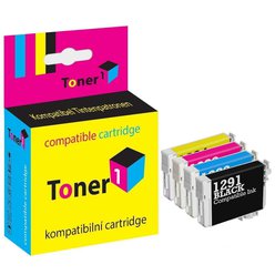 Cartridge Epson T129540 - T1295 kompatibilní černá/azurová/purpurová/žlutá Toner1