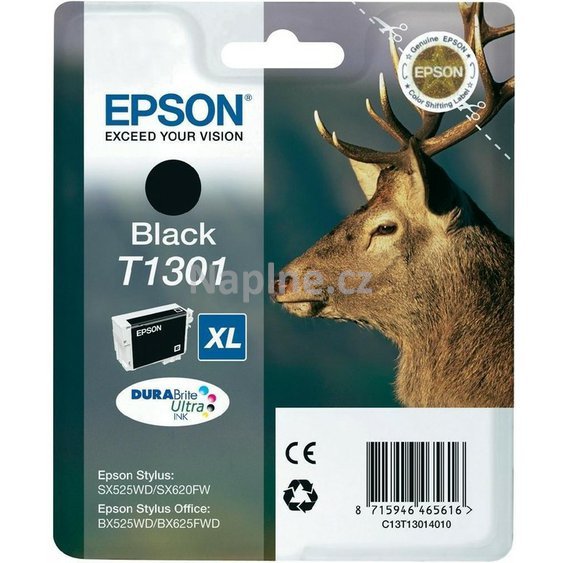 Originální cartridge Epson označení T130140 - black._1