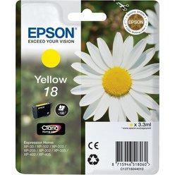 Cartridge Epson T180440 - C13T180440 originální žlutá