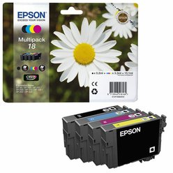 Cartridge Epson T180640 - C13T180640 originální černá/azurová/purpurová/žlutá