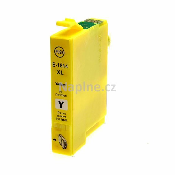 Kompatibilní cartridge pro EPSON originální označení T181440 - žlutá._1