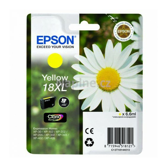 Originální cartridge EPSON označení T181440 - žlutá._1