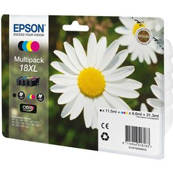 Cartridge Epson T181640 - C13T181640 originální černá/azurová/purpurová/žlutá