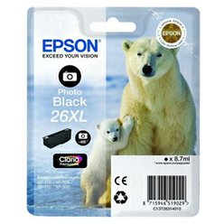 Cartridge Epson T263140 - C13T263140 originální foto černá