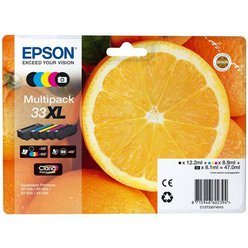 Cartridge Epson T335740 - C13T335740 originální černá/azurová/purpurová/žlutá/foto černá