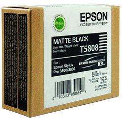 Cartridge Epson T580800 - C13T580800 originální matně černá