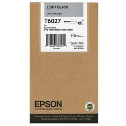 Cartridge Epson T602700 - C13T602700 originální světle černá