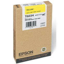 Cartridge Epson T603400 - C13T603400 originální žlutá