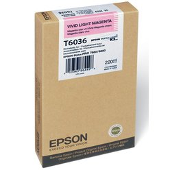 Cartridge Epson T603600 - C13T603600 originální vivid purpurová