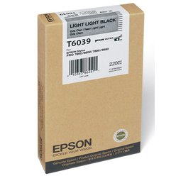 Cartridge Epson T603900 - C13T603900 originální světle černá
