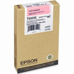 Cartridge Epson T603C00 - C13T603C00 originální světle purpurová