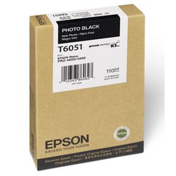 Cartridge Epson T605100 - C13T605100 originální foto černá