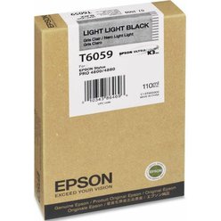 Cartridge Epson T605900 - C13T605900 originální světle černá