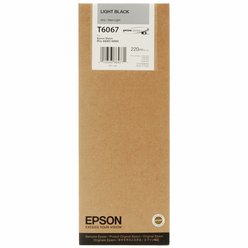Cartridge Epson T606700 - C13T606700 originální světle černá