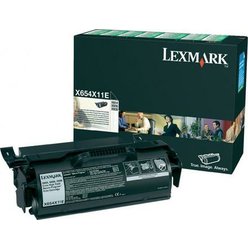 Toner Lexmark T654X11E originální černý