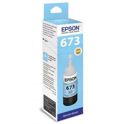 Cartridge Epson T67354A - C13T67354A originální světle azurová
