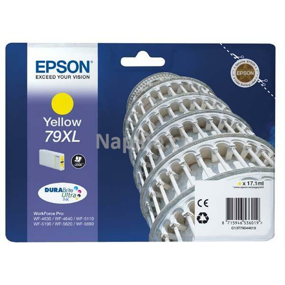 Originální cartridge Epson T790440 - žlutá_1