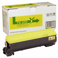 Toner Kyocera TK-570Y ( TK570Y ) originální žlutý