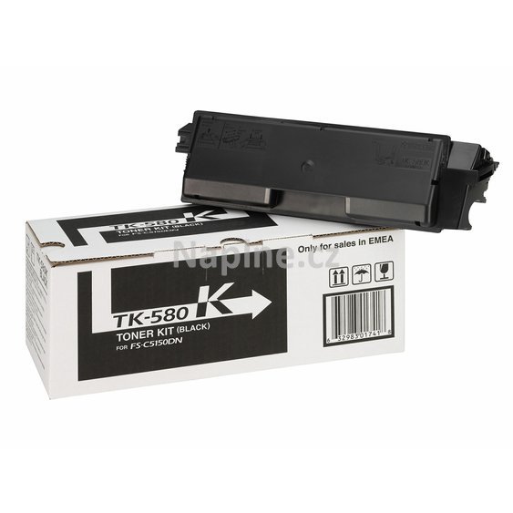 Originální toner KYOCERA/MITA označení TK-580K - black._1