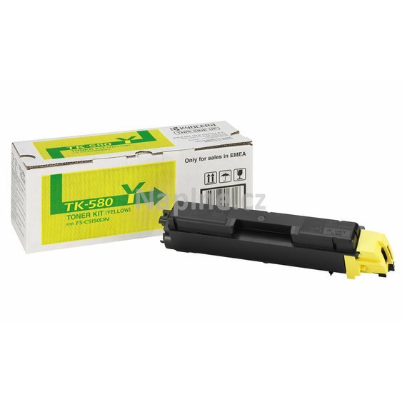 Originální toner KYOCERA/MITA označení TK-580Y - yellow._1