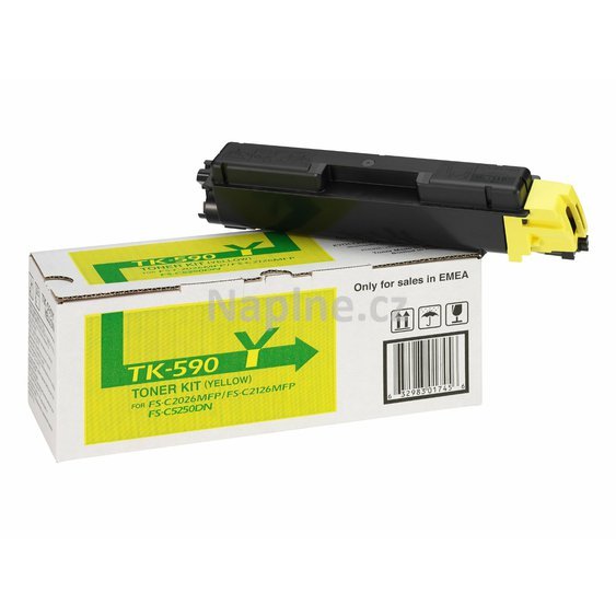 Originální toner KYOCERA/MITA označení TK-590Y - yellow._1