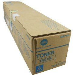 Toner Konica Minolta TN214C ( A0D7454 ) originální azurový