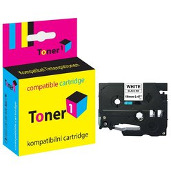 Páska Brother TZE-241 ( TZE241 ) Black/White 18mm x 8m kompatibilní Toner1