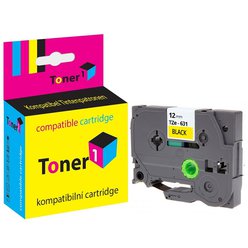 Páska Brother TZE-631 ( TZE631 ) Black/Yellow 12mm x 8m kompatibilní Toner1