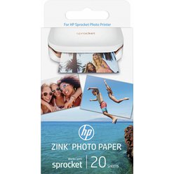 Samolepící fotopapír HP Sprocket W4Z13A 290g/m2 5x7,6cm 20 listů