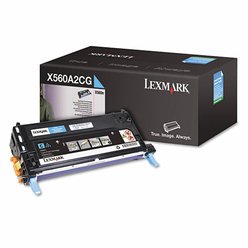 Toner Lexmark X560A2CG originální azurový