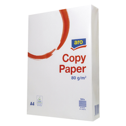 Kancelářský papír ARO Copy A4, gramáž 80 g/m2
