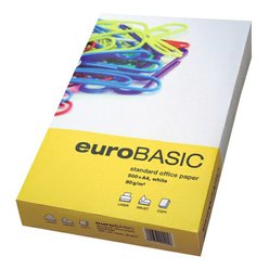 Kancelářský papír euroBASIC A4, gramáž 80 g/m2